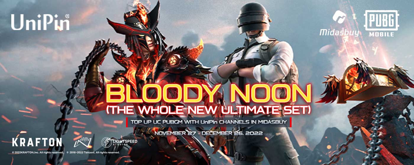 [Midasbuy-PUBGM] New Ultimate Set: Bloody Noon! (PH)